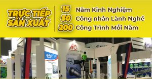 những điểm mạnh của nhà thầu thiết kế thi công gian hàng hội chợ quốc tế canhcovang