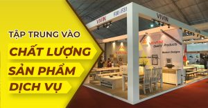 tiêu chí của cành cọ vàng tập trung vào chất lượng, sản phẩm và dịch vụ làm nên thương hiệu