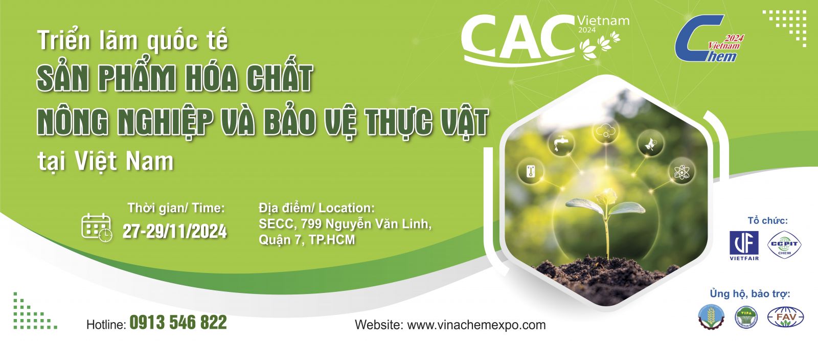 VINACHEM EXPO 2024 – Triển lãm Quốc tế Công nghiệp Hoá chất tại Việt Nam
