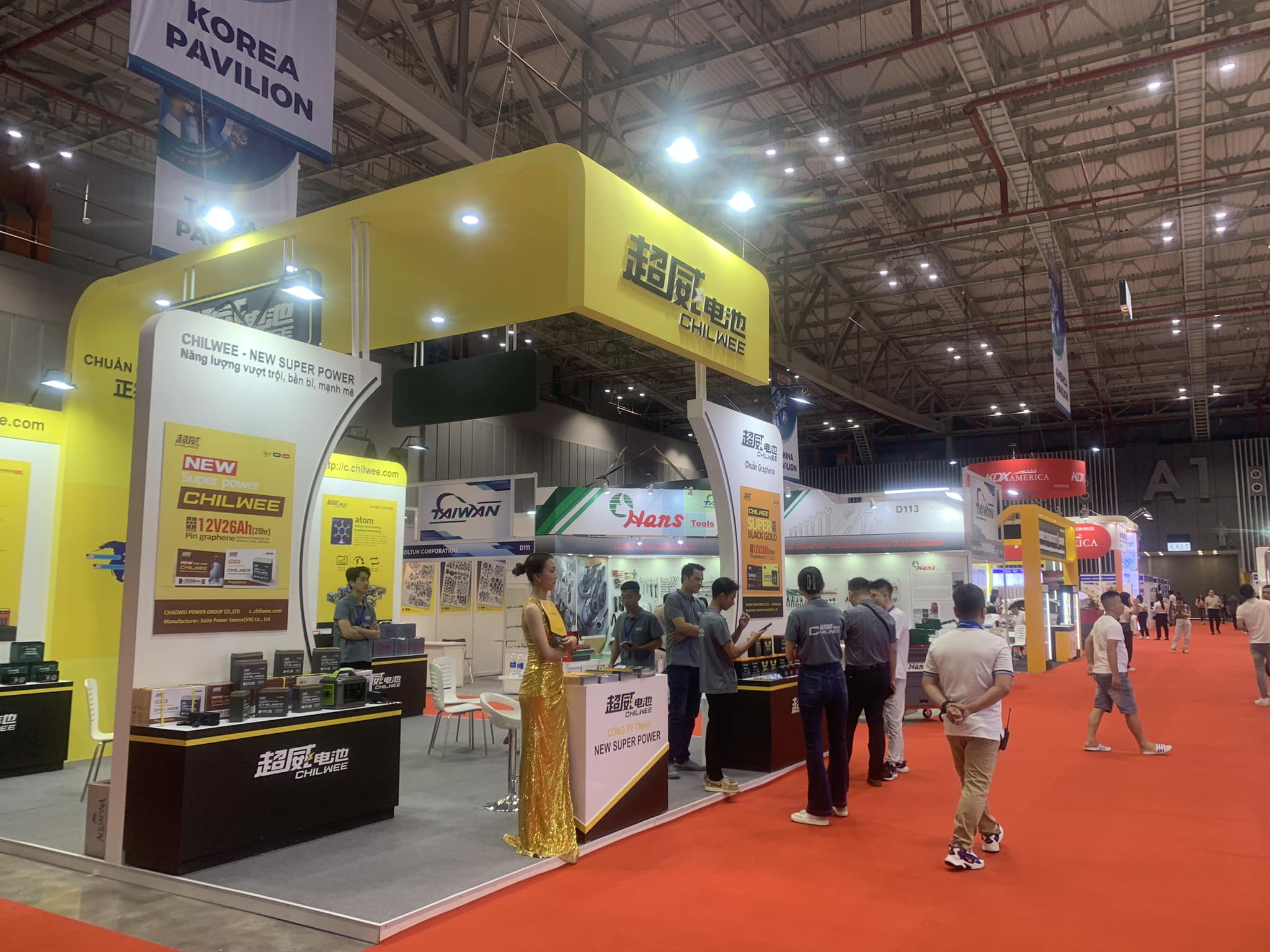 thi-cong-gian-hang-chilwee-tai-su-kien-trien-lam-Autotech-Accessories 2024